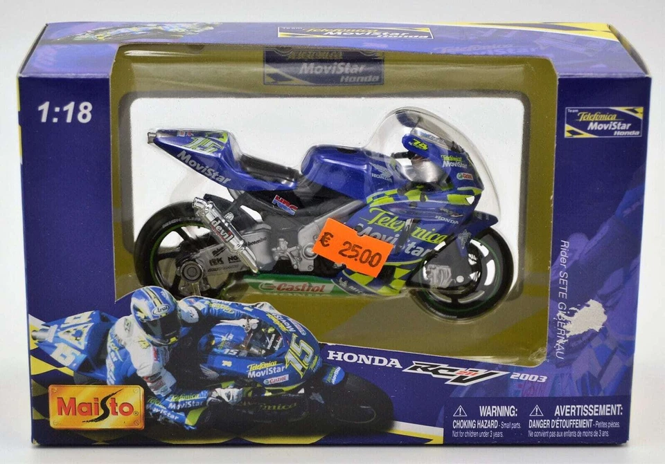 DIE CAST " HONDA RCV 211 " MAISTO 1/18 - Immagine 1 di 1