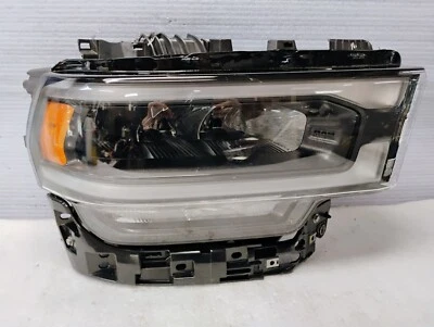 2019-2024 RAM 2500 3500 OEM LED Black Bezel Passenger Side Headlight 68360178AD - Изображение 1 из 4