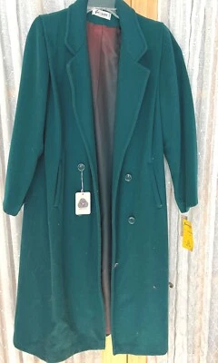 Previsores de Boston años 70 verde 100 % lana certificado de autenticidad talla 9/10 pequeño con etiquetas Foto 1 de 4