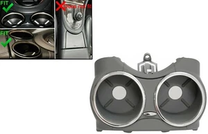 Avant Porte-gobelet double Convient pour Mercedes CLS C219 W219 2003-2010 gris - Imagen 1 de 10
