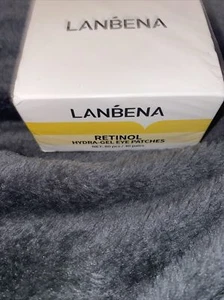 Lanbena Golden Retinol Hydra-gel Eye Patches NWB 60 pcs/30 pairs exp 06/2026 - Picture 1 of 3