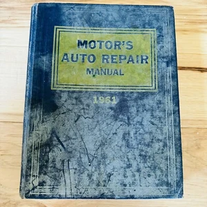 Vtg 1961 Motor's Truck Repair Manual Hardcover Automotive Car Book (1953-1961) - Picture 1 of 15