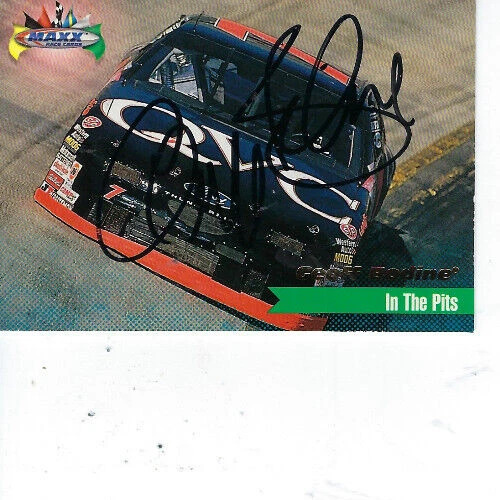 GEOFF BODINE SIGNED 1997 MAXX RACING #109 - NASCAR - Image 1 of 1