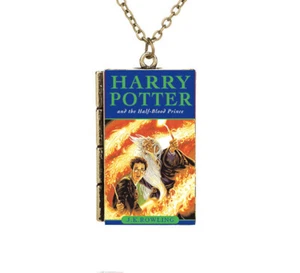 Miniature Harry Potter and the Half-Blood Prince TINY Book 6 Pendant Necklace - Picture 1 of 1