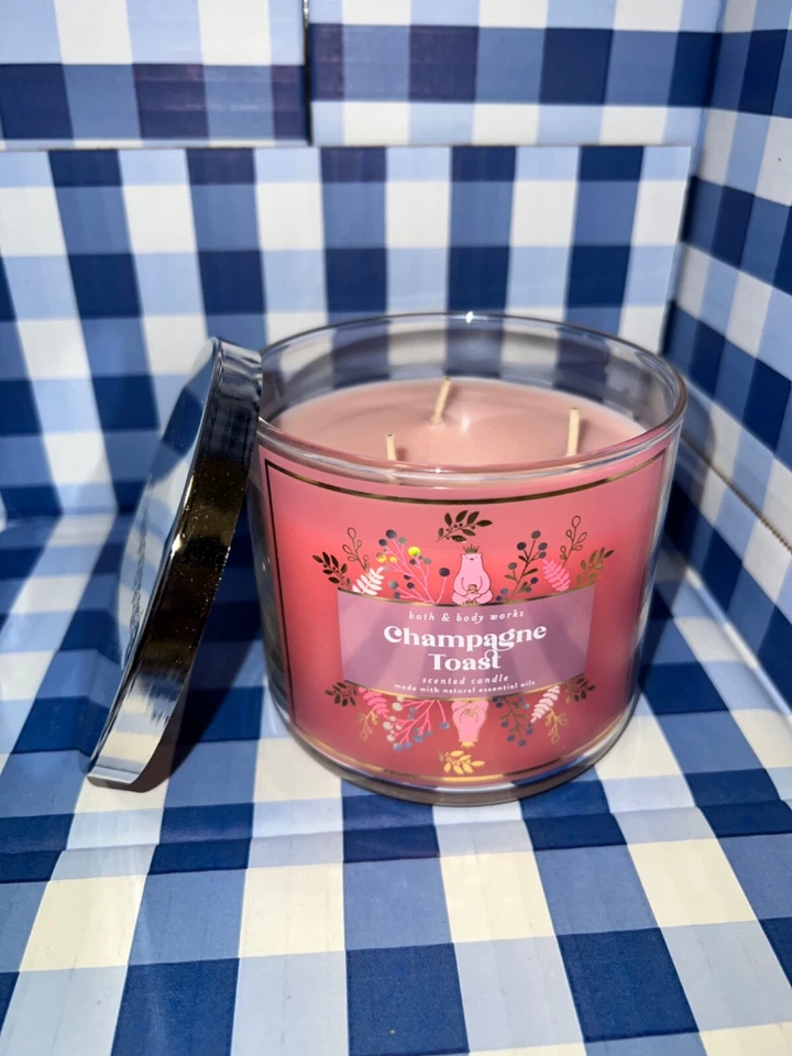 BATH & BODY WORKS 3-WICK CANDLE 14.5 OZ VARIOUS SCENTS (mix/match) FREE SHIPPING - Image 1 of 1