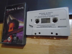 RARE OOP Michael W Smith CASSETTE TAPE Big Picture 1986 christian rock amy grant - Picture 1 of 2
