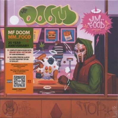 MF Doom ‎- MM Food CD - 20th Anniversary Edition - SEALED NEW 2024