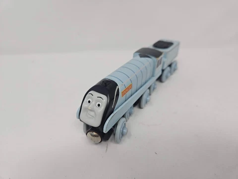 Thomas & Friends Wooden Railway Spencer & Tender Train Tank Engine GUC Cover