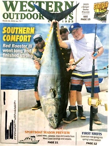 WESTERN OUTDOOR NEWS SPORTSMAN MAGAZINE March 28 2025 Fishing Salt Fresh HUNTING - Picture 1 of 13