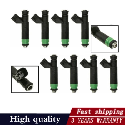 8pc Fuel Injector For Jeep Commander 2006-2007 & Grand Cherokee 2001-2007 4.7L - Imagem 1 de 4