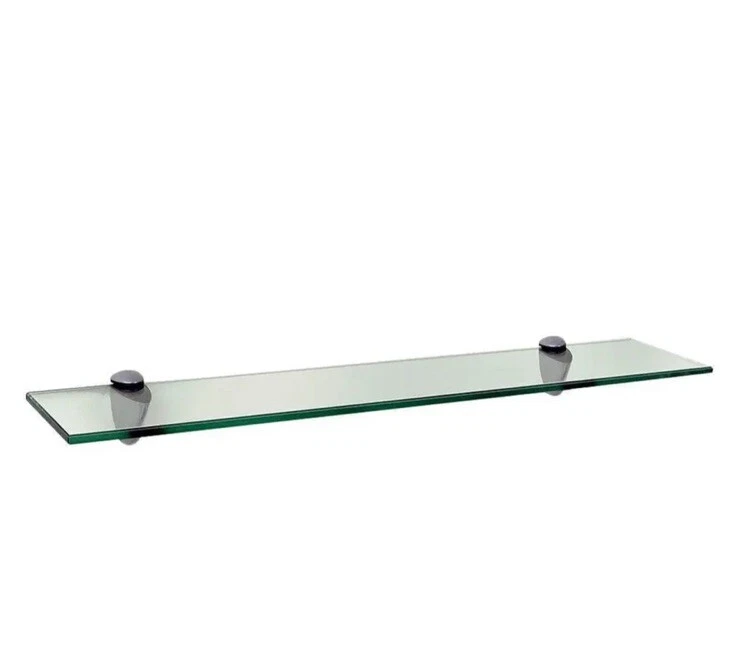 LTL Home Products 18 X 4-inch Clear Glass Legacy Shelf 24 X 4 N19267