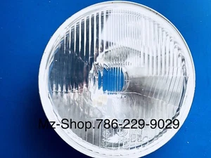 MZ ETZ 250/251/301 HEADLIGHT GLASS FLAT H4 ( PANTALLA PLANA ) - Picture 1 of 2