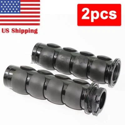 1" Motorcycle Hand Grips for Yamaha Road Star Warrior Midnight XV1600A XV1700A - Image 1 of 4