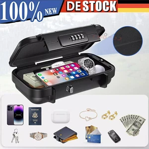 Reisesafe Autosafe Tresor Kassette für Auto LKW Wohnmobile Schutz Safe Tragbar - Bild 1 von 11