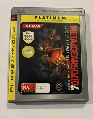 Metal Gear Solid 4: Guns Of The Patriots Sony PlayStation 3 PS3 PAL - Image 1 of 4