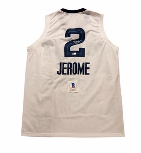 Ty Jerome Signed Jersey Memphis Grizzlies Basketball Auto Autographed Beckett  - Picture 1 of 2