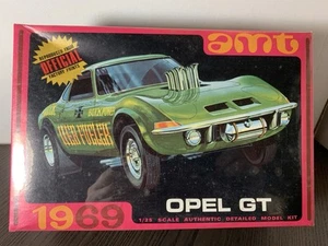 Vintage AMT 1969 Opel GT Customizing 4 in 1 Modellbausatz versiegelt !!! - Bild 1 von 7