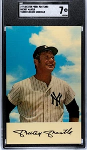 Dexter Press Mickey Mantle 1971 calendario de los Yankees SGC 7 ¡Casi como nuevo! - Imagen 1 de 2