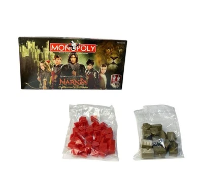 Chronicle Narnia Monopoly Edición Coleccionista Repuesto 32 Casas 12 Hoteles NUEVO Foto 1 de 4