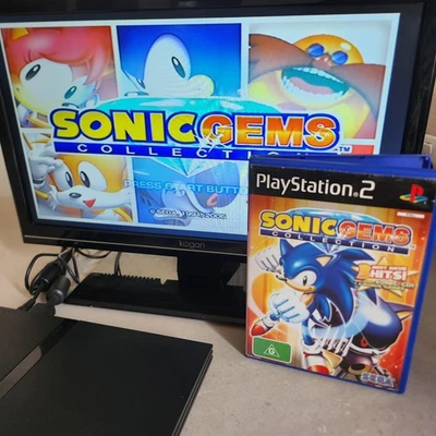 Sonic Gems Collection PS2 Playstation 2 Game PAL Complete w/Manual Free Postage - Image 1 of 4