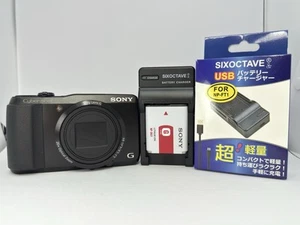 Sony Cyber-shot DSC-HX30V 18.2MP Digital Camera - Black From Japan Near Mint - Foto 1 di 18