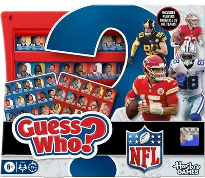 ¿Adivina quién? Juego de mesa edición NFL | Juego con licencia oficial de la NFL para niños y fa Foto 1 de 4