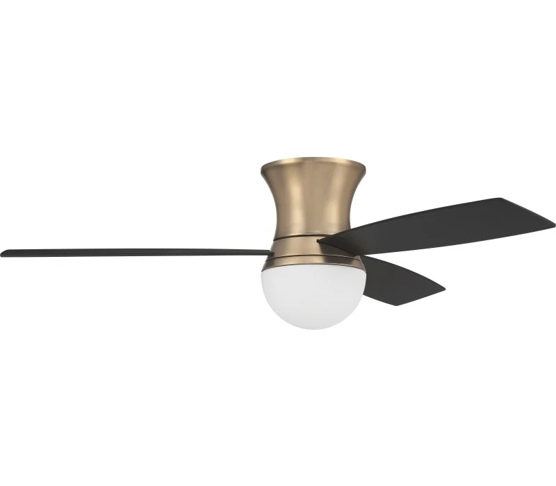 Craftmade DBK52SB3 Daybreak 52" Hugger with LED Lights and Remote, Satin Brass - Image 1 of 1