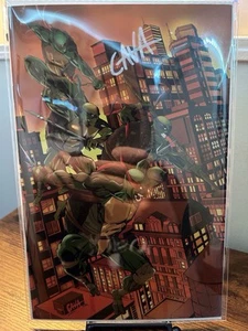 TMNT #1 - Stashloot Exclusive - Andrew Gavarette Signed - LTD 500 COA Included - Picture 1 of 7