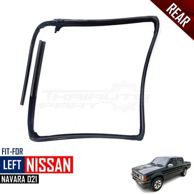 Weatherstrip Glass Run Channel Seal RL For Nissan D21 Hardbody Pathfinder Pickup - Image 1 of 4