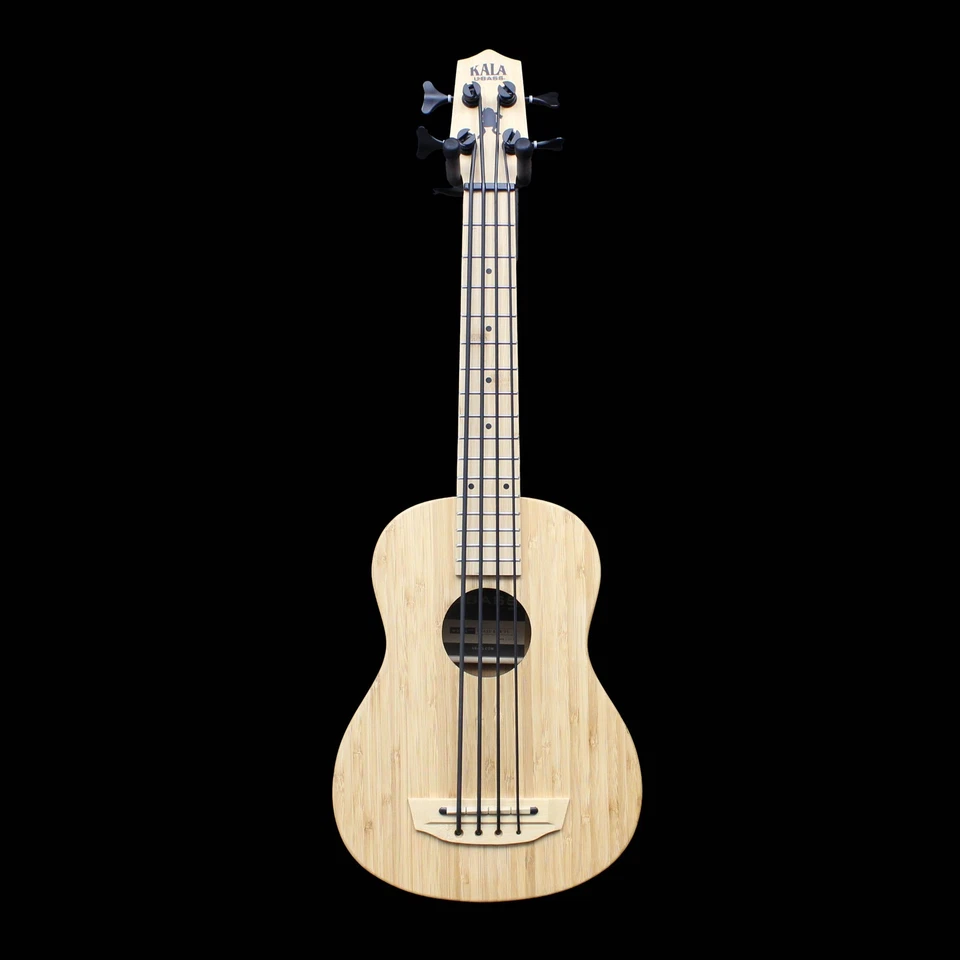 Kala Bamboo Fretted U-BASS, Gig Bag - Image 1 of 4