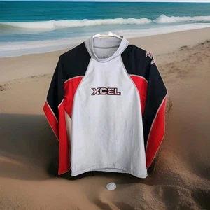 XCEL Long Sleeve Rash Guard UV 50+ Sun Protection Pullover Men's XL 1625 - Picture 1 of 8