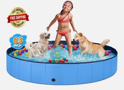 Piscinas Para Bebes PIscinita Niños Pequeños Contruccion Duradera Calidad 63" Foto 1 de 4