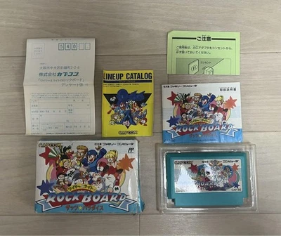 Wily and Light Rock Board Famicom Game Japan Boxed with Software Damaged - Image 1 of 4