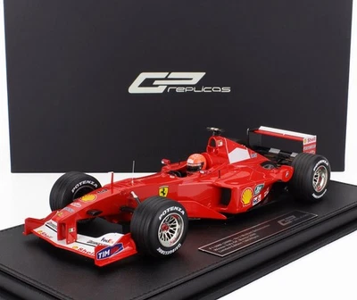 MODELLINO AUTO STATICO GP REPLICAS FERRARI F1 F2000 SCHUMACHER MONZA 2000 1/18 - Immagine 1 di 4