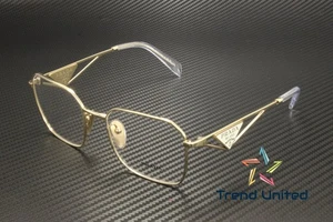 PRADA PR A51V ZVN1O1 Pale Gold Demo Lens 55mm Damen Brille - Bild 1 von 5