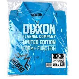 Dixxon Flannel "Weezer Blue Album" Men’s XL Collab Band Button Shirt - Picture 1 of 14