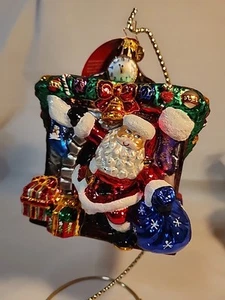 Radko Santa Sir-Prize! Hermoso adorno sorpresa #1019271-nuevo con etiquetas 6x4,5 pulgadas  - Imagen 1 de 6