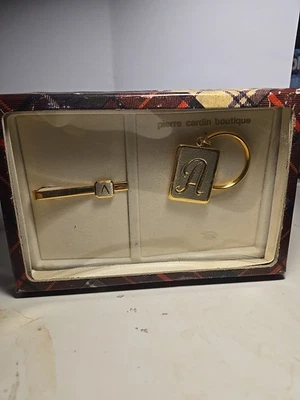 Pierre Cardin Tie Clip And Keychain Letter "A" - Image 1 of 4
