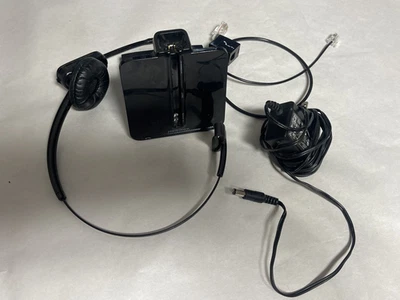 Plantronics CS540 Wireless Headset System w/ Base & Adapter Office Phone Headset - Image 1 of 4
