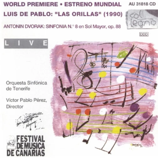 Luis De Pablo Luis De Pablo: Las Orillas (CD) Album (UK IMPORT) - Image 1 of 1