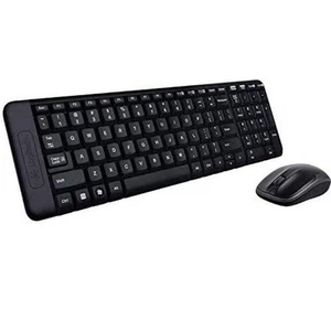 Teclado y mouse Logitech MK220 diseño portugués Qwerty negro - Imagen 1 de 1