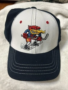 RARE Zephyr Woodpecker Wood Hockey Hat Tags Men’s M/L NHL - Picture 1 of 4