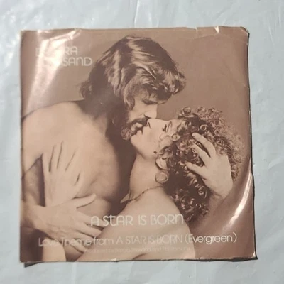 Barbara Streisand ~ Love Theme From A Star Is Born/ I Believe In Love 45 Record - Image 1 of 4