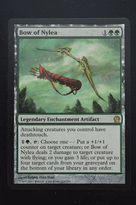 Magic The Gathering MTG BOW OF NYLEA Theros LP Lightly Played - Image 1 of 2