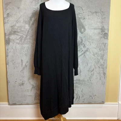H by Halston Classic Black Long Sleeve Dress XL - Image 1 of 4