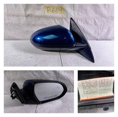 2017-18-19-20-2021-2022 KIA NIRO RIGHT RH SIDE DOOR REAR VIEW MIRROR B/SPOT OEM - Image 1 of 4