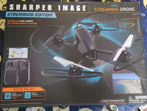 Toy Drone and Remote Control Sharper Image Streaming Edition Open Box - Picture 1 of 7