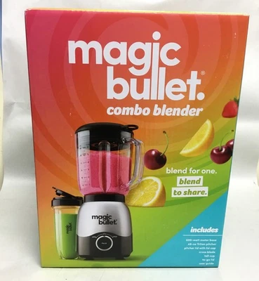 Combo Blender, 600W Motor, 48Oz Pitcher&Blending Cup, Speed Dial,Dishwasher Safe - Image 1 of 4