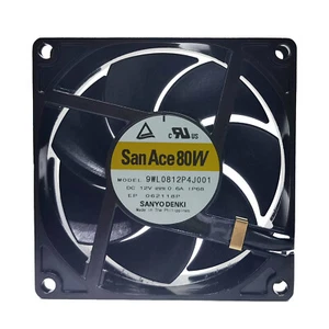 1PCS New SANYO SanAce80W 9WL0812P4J001 12V 0.6A 4wire IP68 Axial Fan#QW - Picture 1 of 2