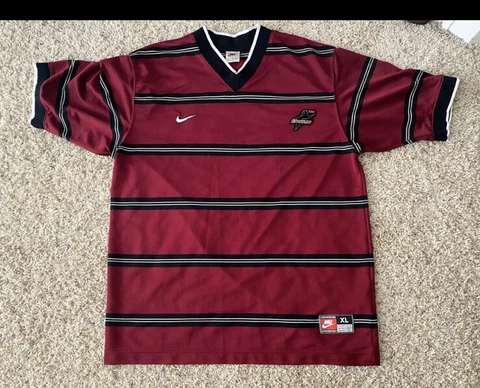 Dallas Burn Nike XL Short Sleeve MLS Soccer Fast Ship 2000s 90s Vintage USMNT Cover